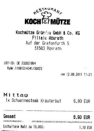 hmho Hffner Kochmtze Restaurant